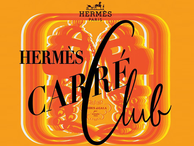 دبي تستعدّ لاستضافة نادي Hermès Carré Club الذي يلقي الضوء على أوشحة الدار